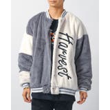 WHT×GRY | ビッグファーブルゾン メンズ ストリート系 ビッグシルエット | REGIEVO