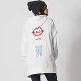 WHITE | ドロップショルダーでビッグシルエットのフルジップパーカー | REGIEVO