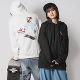 なみおくんスケボービッグシエルエットプルパーカー | REGIEVO | 詳細画像1