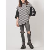 フェイクレイヤード 半袖 Tシャツ ストリート系 ビッグシルエット | REGIEVO | 詳細画像12 