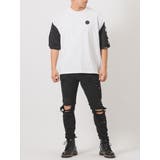 フェイクレイヤード 半袖 Tシャツ ストリート系 ビッグシルエット | REGIEVO | 詳細画像2 