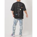 バタフライ刺繍ビッグTシャツ | REGIEVO | 詳細画像16