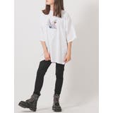 バタフライ刺繍ビッグTシャツ | REGIEVO | 詳細画像3