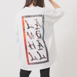 ホワイト | ロゴ刺繍 半袖 Tシャツ ストリート系 ビッグシルエット バックプリント | REGIEVO