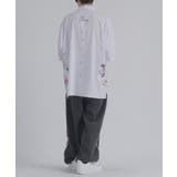 フラワープリント 半袖 半袖シャツ ビッグシルエット ストリート系 | REGIEVO | 詳細画像10 