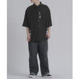 フラワープリント 半袖 半袖シャツ ビッグシルエット ストリート系 | REGIEVO | 詳細画像13 