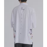 フラワープリント 半袖 半袖シャツ ビッグシルエット ストリート系 | REGIEVO | 詳細画像9 