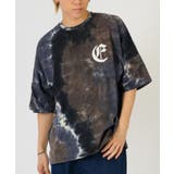 BLACK系 | タイダイ 半袖 Tシャツ バックプリント ストリート系 ビッグシルエット | REGIEVO