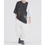 配色切り替え 半袖 Tシャツ プリント ストリート系 ビッグシルエット | REGIEVO | 詳細画像13