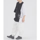 配色切り替え 半袖 Tシャツ プリント ストリート系 ビッグシルエット | REGIEVO | 詳細画像16