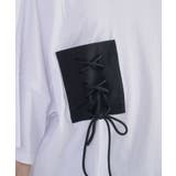 配色切り替え 半袖 Tシャツ プリント ストリート系 ビッグシルエット | REGIEVO | 詳細画像21