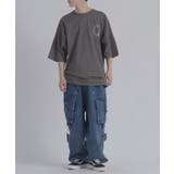 サークルローズ 半袖 Tシャツ バックプリント ストリート系 ビッグシルエット | REGIEVO | 詳細画像14 