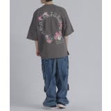サークルローズ 半袖 Tシャツ バックプリント ストリート系 ビッグシルエット | REGIEVO | 詳細画像19 