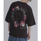 サークルローズ 半袖 Tシャツ バックプリント ストリート系 ビッグシルエット | REGIEVO | 詳細画像26 