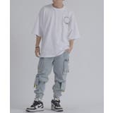 サークルローズ 半袖 Tシャツ バックプリント ストリート系 ビッグシルエット | REGIEVO | 詳細画像3 
