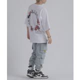 サークルローズ 半袖 Tシャツ バックプリント ストリート系 ビッグシルエット | REGIEVO | 詳細画像8 