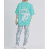 ラインストーン 半袖 Tシャツ バックプリント ストリート系 ビッグシルエット | REGIEVO | 詳細画像19 