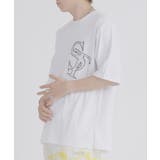ラインストーン 半袖 Tシャツ バックプリント ストリート系 ビッグシルエット | REGIEVO | 詳細画像6 
