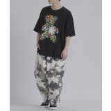 フラワーベア 半袖 Tシャツ プリント ストリート系 ビッグシルエット | REGIEVO | 詳細画像13