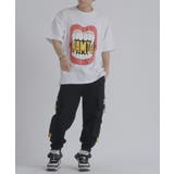 クラック発泡プリント 半袖 Tシャツ | REGIEVO | 詳細画像4 