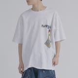 ホワイト | なみおくんグミプリントTee | REGIEVO