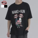 トリオプリント 半袖 Tシャツ ストリート系 ビッグシルエット なみおくん | REGIEVO | 詳細画像1 