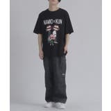 トリオプリント 半袖 Tシャツ ストリート系 ビッグシルエット なみおくん | REGIEVO | 詳細画像12 