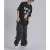 トリオプリント 半袖 Tシャツ ストリート系 ビッグシルエット なみおくん | REGIEVO | 詳細画像17 