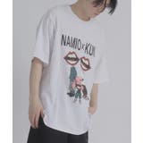 トリオプリント 半袖 Tシャツ ストリート系 ビッグシルエット なみおくん | REGIEVO | 詳細画像6 