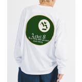 アップリケ ロンT メンズ 長袖Tシャツ ストリート系 | REGIEVO | 詳細画像4