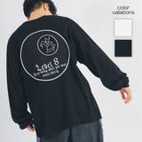 アップリケ ロンT メンズ 長袖Tシャツ ストリート系 | REGIEVO | 詳細画像1