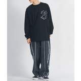 アップリケ ロンT メンズ 長袖Tシャツ ストリート系 | REGIEVO | 詳細画像13