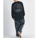 アップリケ ロンT メンズ 長袖Tシャツ ストリート系 | REGIEVO | 詳細画像15