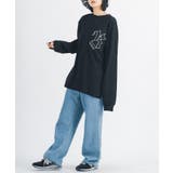 アップリケ ロンT メンズ 長袖Tシャツ ストリート系 | REGIEVO | 詳細画像17