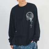 ブラック | ロンT メンズ 長袖Tシャツ ストリート系 | REGIEVO