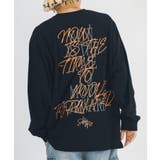 ブラック | ロンT メンズ 長袖Tシャツ ストリート系 | REGIEVO