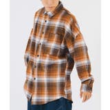 バック刺繍 チェック オーバーサイズ シャツ | REGIEVO | 詳細画像3 