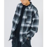 バック刺繍 チェック オーバーサイズ シャツ | REGIEVO | 詳細画像9 