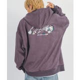 花柄刺繍 エコスエード パーカー メンズ ストリート系 ビッグシルエット | REGIEVO | 詳細画像7
