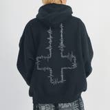 ブラック | ビッグシルエット パーカー メンズ ストリート系 レディース | REGIEVO