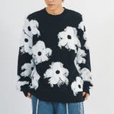 ブラック | フリンジ クルーネックセーター メンズ  ストリート系 | REGIEVO