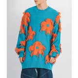 フリンジ クルーネックセーター メンズ  ストリート系 | REGIEVO | 詳細画像5 