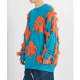 フリンジ クルーネックセーター メンズ  ストリート系 | REGIEVO | 詳細画像6 