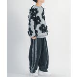 フリンジ クルーネックセーター メンズ  ストリート系 | REGIEVO | 詳細画像16 