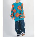 フリンジ クルーネックセーター メンズ  ストリート系 | REGIEVO | 詳細画像18 