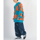 フリンジ クルーネックセーター メンズ  ストリート系 | REGIEVO | 詳細画像19 