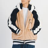 ベージュ | ラグラン ファーブルゾン メンズ レディース ストリート系 ビッグシルエット  | REGIEVO