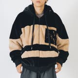 ベージュ | ビッグ ファーブルゾン メンズ ストリート系 ビッグシルエット | REGIEVO