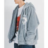 アップリケ ファーブルゾン メンズ レディース ストリート系 ビッグシルエット | REGIEVO | 詳細画像6