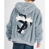 アップリケ ファーブルゾン メンズ レディース ストリート系 ビッグシルエット | REGIEVO | 詳細画像7